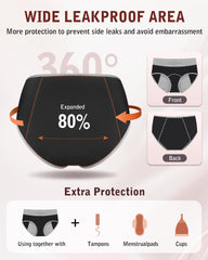 IGOLUMON four-layer leakproof design absorbs efficiently for heavy flows and post-cesarean recovery support.