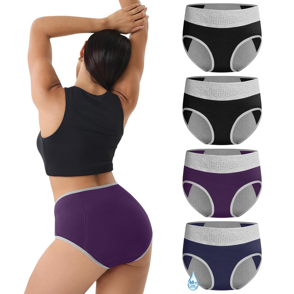 IGOLUMON incontinence underwear for women with full-coverage design improves security during everyday wear.