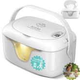 IGERI carry-handle portable wipe warmer for easy on-the-go changes.