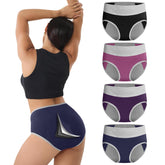 IGOLUMON period panties high-waisted front for secure, discreet protection.