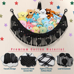 iHansee jumbo hammock mesh for plush toys and blankets