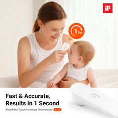 iHealth PT3 1-second reading shown on a bright display for fast checks.