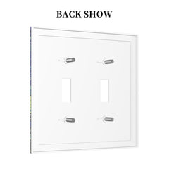 Ihsourgnitnem double toggle wall plate offering reliable functionality and style