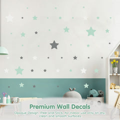 iinuu wall decals peel-and-stick ease for flexible living room decor