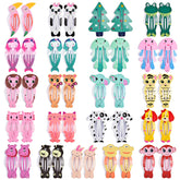 IKOCO animal pattern clip 01 for secure hold on everyday styling