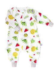ililmmoe Muslin Original sleep sack features breathable open-weave cotton for comfortable nights.