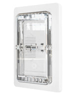 ILIVABLE light switch guard for screwless wall plate, clear cover prevents accidental switching.