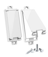 ILIVABLE Light Switch Guard White 2-Pack for safer home lighting control.