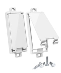 ILIVABLE Light Switch Guard White 2-Pack for safer home lighting control.