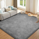 ILPEOD baby play mat grey with memory foam padding for safe, comfortable play.