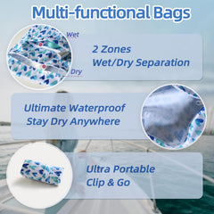 Compact foldable design fits easily in bags for travel.