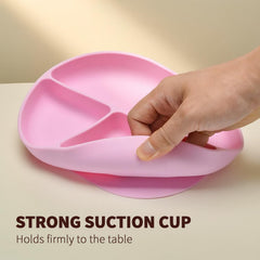 Imagination Junction suction base close-up showing strong grip on table