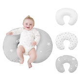 Imlemao nursing pillow with star pattern for comfortable feeding support.