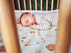 Immispace Los Angeles organic cotton rayon blend crib sheet texture and comfort