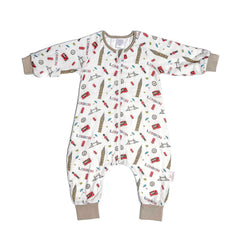 immispace ultra-soft sleep sack front view with bamboo rayon warmth and soft texture