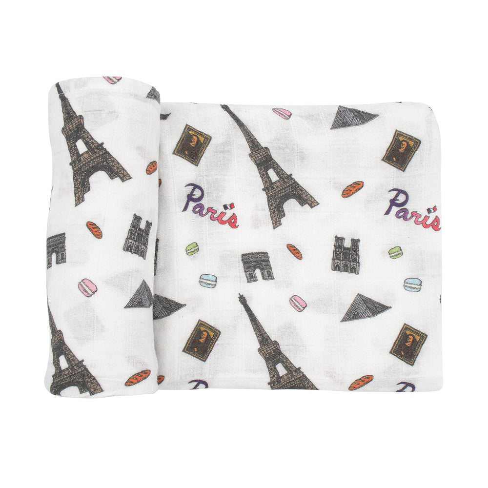 immispace Ultra Soft Swaddle Blanket overview showing the large 47 by 47 inches size for multiple uses