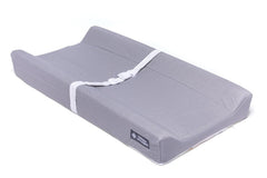 Inclusive LittleOnes changing pad with contoured edges for safe diaper changes at home or travel.