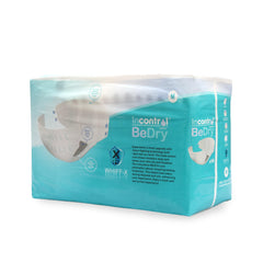 Close-up of BeDry absorbent core highlighting rapid absorption.