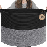 INDRESSME 115L basket-toy-storage helps keep play areas organized.