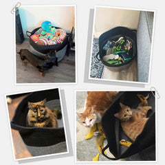 INDRESSME XXXLarge basket offers versatile organization for blankets and toys.