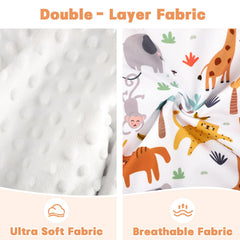HNHUAMING car seat cover features a breathable mesh window for airflow.