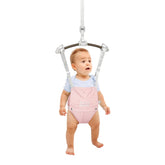 Infant Master doorway jumper seat bag enhances secure play and upright support.