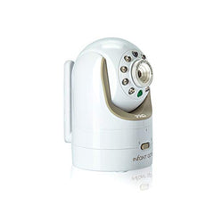 Infant Optics DXR-8 PRO add-on camera back view showing easy setup reference.