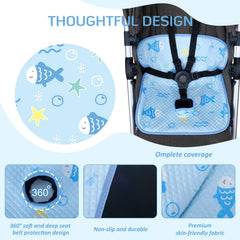INFANZIA Dry Seat features deep sides to guard liquids and crumbs