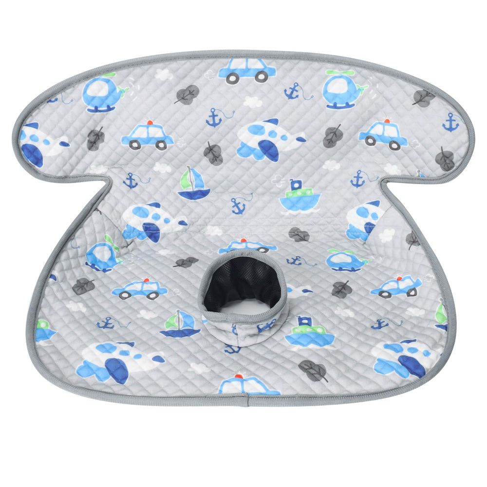 INFANZIA Dry Seat waterproof liner keeps car seats dry during spills.