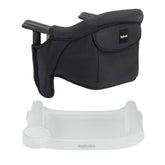 Inglesina Fast Table Chair with dining tray ready for at-table feeding.