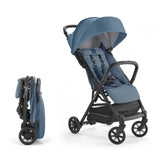 Inglesina Quid 2 stroller ultra-compact design for travel convenience.