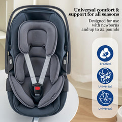 Innokids baby head, neck, and shoulders padding keeps little ones cradled