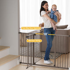 InnoTruth pressure-mount-install gate installs without tools.