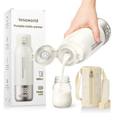 Innworld portable bottle warmer front view for travel convenience
