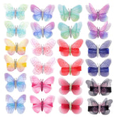 inSowni butterfly alligator clip closeup showing vibrant color and secure hold for toddlers
