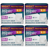 Inspire adult diaper with absorbent-core for all-day dryness and confidence