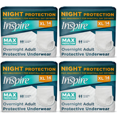Inspire max-absorbency-core image for confident all-day dryness.