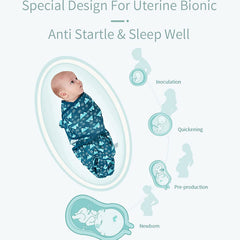 Insular baby swaddle sacks 3-pack designs shown for versatile gifting