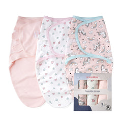 Insular baby swaddle sacks horse design small; cozy fit for newborns.