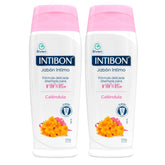 INTIBON Intimate Soap with calendula soothing sensitive skin and hydrating.