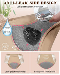 Intiflower soft fabric underwear suitable for sensitive skin and daily use.