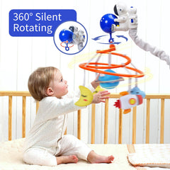 INTMEDIC Plush space toys inviting curiosity with soft textures for newborn exploration