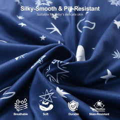 IOCCLH Soft microfiber fabric provides a silky touch and easy care.