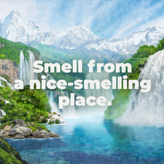 Close-up of Irish Spring Mountain Chill bottle highlighting cooling fragrance.