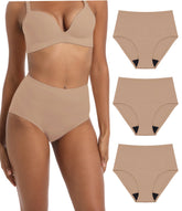 IRISMORII adult incontinence underwear in brown 2XL, front view for daily protection