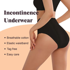 IRISMORII leak-proof underwear washability closeup shows easy care and reuse.