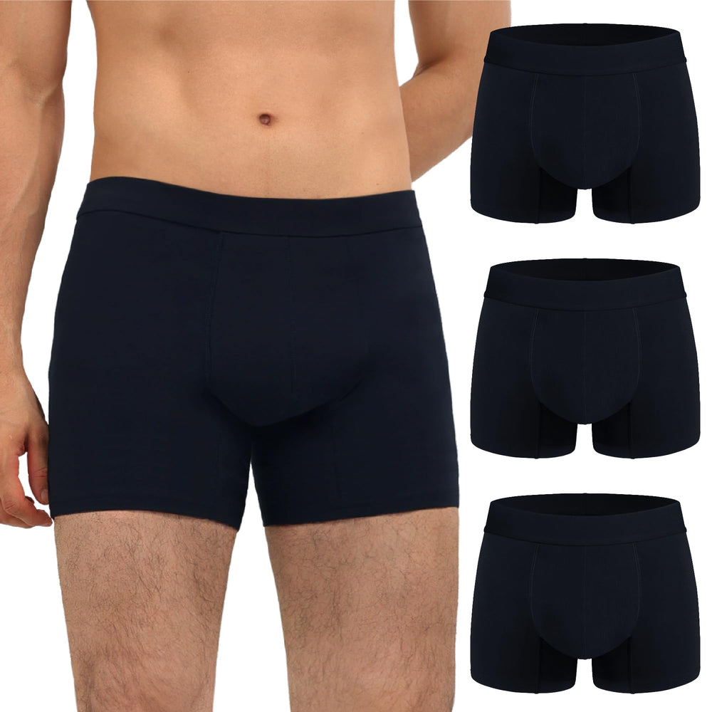 IRISMORII men's incontinence underwear front view for discreet daily wear and comfort.