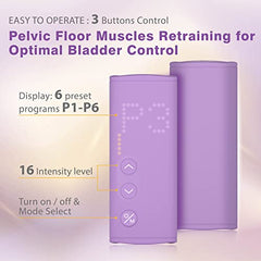 iStim EM-5200 control panel with six EMS programs and adjustable intensity