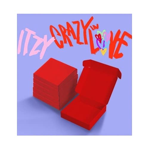 ITZY Crazy In Love Yeji album cover, energetic design for fans and collectors
