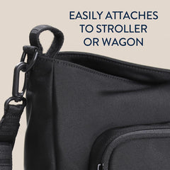 Itzy Ritzy Belong Cargo Caddy interior zip pocket keeps valuables secure